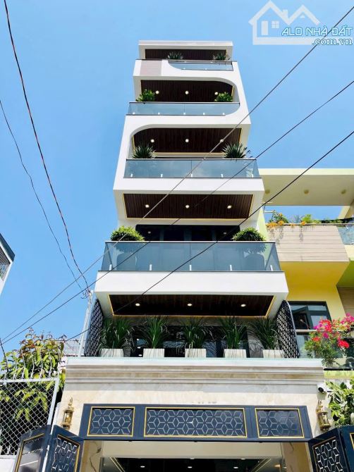 80m2, NGỘP BÁN SIU PHẨM 6 TẦNG, HẺM 12M, CÂY TRÂM, NHỈNH 14 TỶ - 2