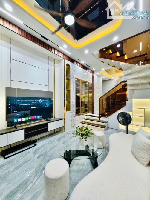 Bán nhà siêu đẹp, sân thượng, 45m2, Nguyễn Văn Khối, P8, Gò Vấp, SHR, 5.95 tỷ - 2