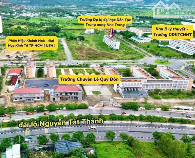 Bán nhà 2 mặt tiền, xây thô 5 tầng, khu tái định cư Hòn Rớ 2 , gần các trường học - 2