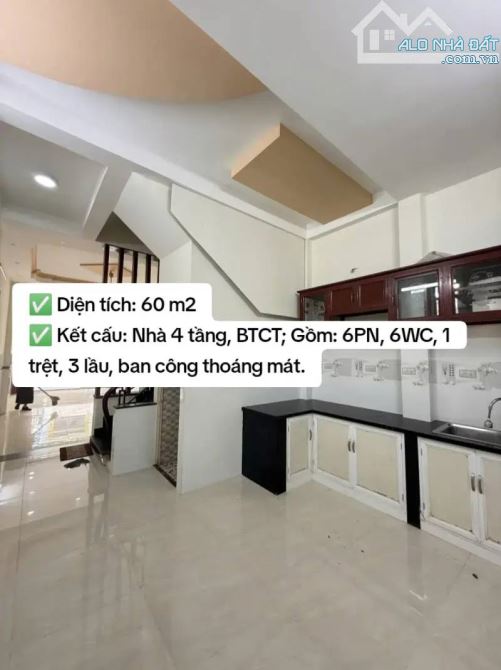 Bán nhà mặt tiền Sơn Kỳ, 4×15 m, Tân Phú, giá 12.5 tỷ - 2