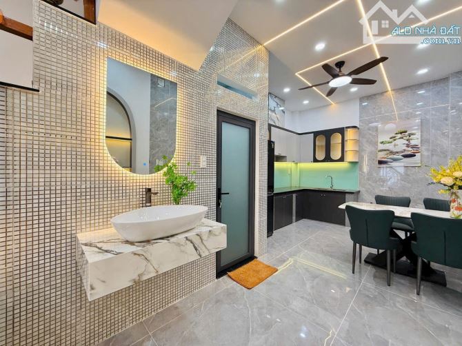 Bán nhà xây mới 100% hẻm 4,5m đường Lê Đức Thọ, P.16, 3,7 x 12, 4 lầu giá 5.75 tỷ tl - 26