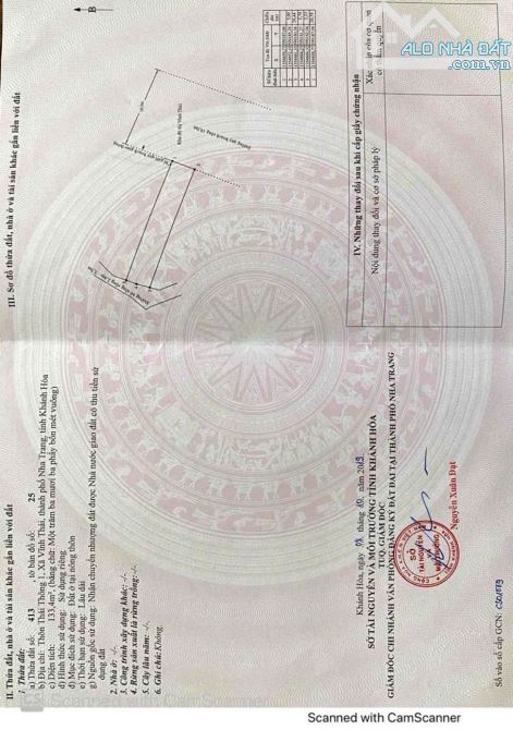 Bán đất 2 mặt tiền hẻm Thái Thông xã Vĩnh Thái giáp KĐT Mỹ Gia( Gói 8) - 3