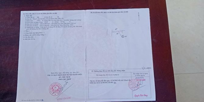 Đất mặt tiền TL1 thôn 9 xã Tân Hoà Buôn Đôn - 3