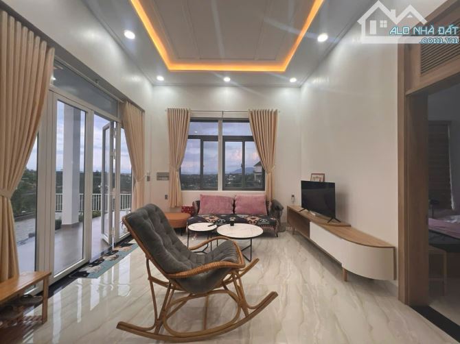 Bán nhà vườn nghỉ dưỡng 600m2 ngay cổng chào Tản Đà Đambri Tp Bảo Lộc - 3