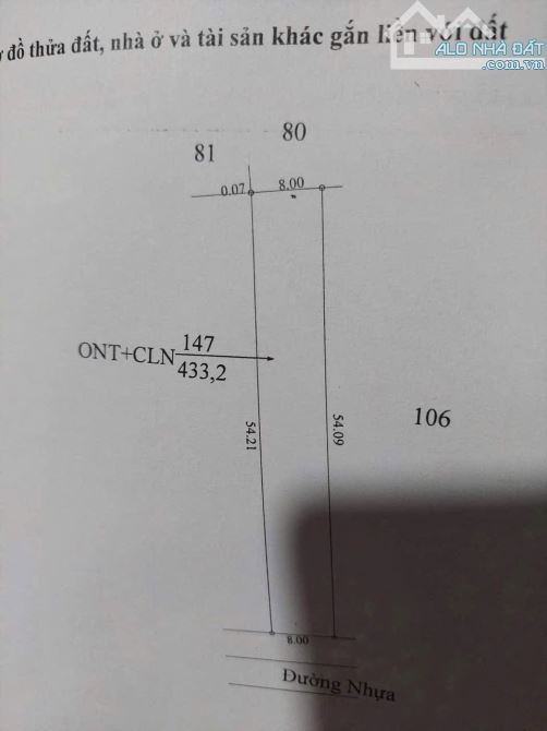 Cần bán lô đất biệt thự tại thôn Hoà Bắc xã Hoà Đông - Krong Pắc DakLak - 3