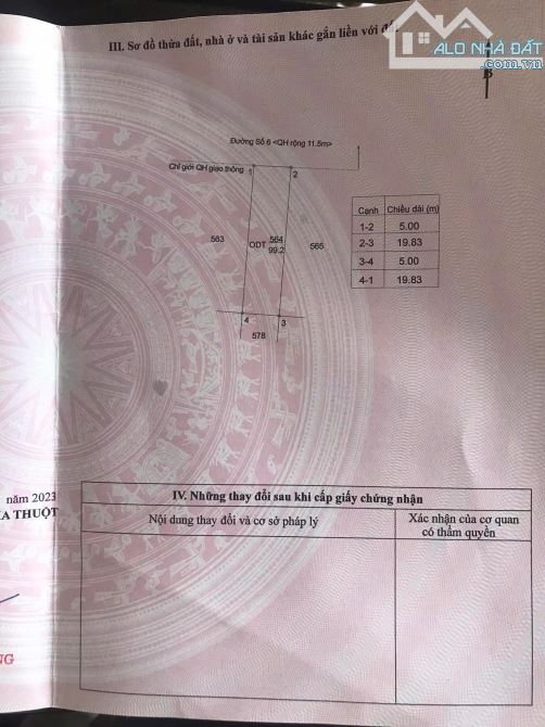 Đất đấu giá Võ Thị Sáu phường Tân Lập BMT mã lô LK8-12 - 3
