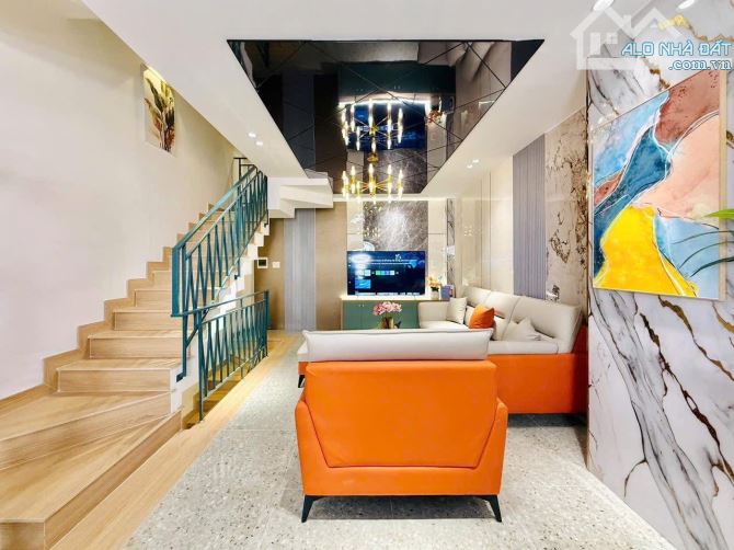 4.15❌9M, BÁN SIU PHẨM 5 TẦNG, MỚI 100%, LÊ VĂN THỌ, P8 GÒ VẤP, NHỈNH 6 TỶ - 3