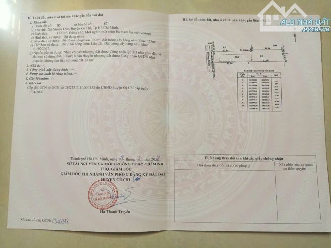 Bán căn nhà vườn ngay đường Nhuận Đức, Nhuận Đức, Củ Chi. - 3