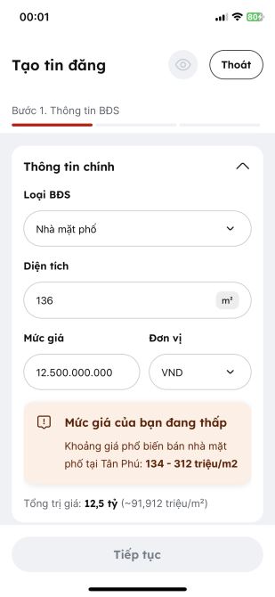 [HOT!!!] Bán nhà: MTNB đường LÊ THIỆT 6x23m = 136m2 giá TỐT 12,5 tỷ - 4