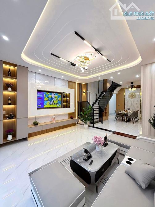 2,85 TỈ, NHÀ MỚI 100%,NHÀ RỘNG 5X30M 1TRỆT 2LẦU, ĐƯỜNG RỘNG 7m SỔ HỒNG RIÊNG,THỦ DẦU MỘT - 4
