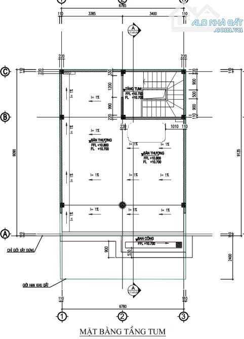 Bán liền kề diện tích 81m mặt tiền 7 m hướng Đông Nam - 4