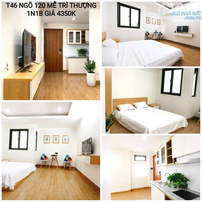 Nhượng lại phòng gấp 1N1B ngõ 120 Mễ Trì Thượng full đồ ở luôn ạ - Quận Nam Từ Liêm, HN - 4