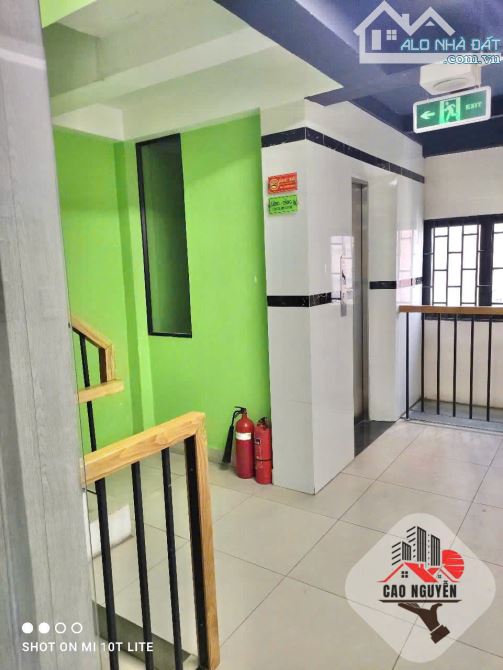 Nguyên toà nhà 7 tầng, thang máy, 5x20 trống suốt, mặt tiền - 4