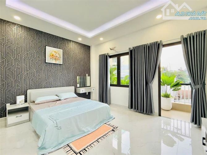 Bán nhà đẹp 4 tầng, hẻm oto, 61m2, Lê Văn Thọ, Gò Vấp, Nhỉnh 8 tỷ, SHR - 4