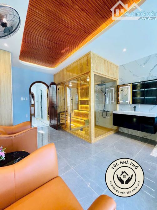 80m2, NGỘP BÁN SIU PHẨM 6 TẦNG, HẺM 12M, CÂY TRÂM, NHỈNH 14 TỶ - 4