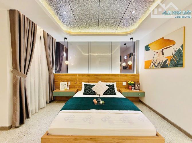 4.15❌9M, BÁN SIU PHẨM 5 TẦNG, MỚI 100%, LÊ VĂN THỌ, P8 GÒ VẤP, NHỈNH 6 TỶ - 4