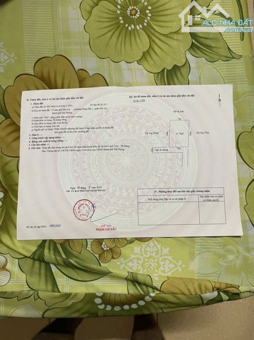 Spcc địa chỉ: 8/91 Phú Xá- Đông Hải 1  🆘🆘🆘 Bán Đất Tặng Nhà Mặt Ngõ 4m 🚗 Ô tô phóng Đấ - 5