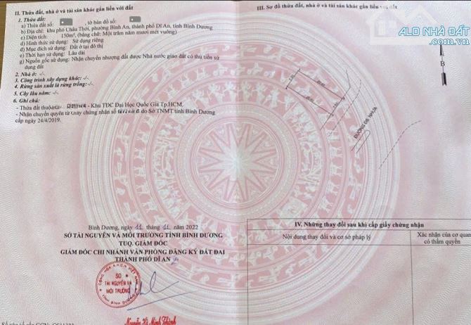 6,25Tỷ TL🔥Bán đất Ngang 7,5m đường D6 (Rộng 32m) KDC Châu Thới p.Bình An Tp.Dĩ An - 5