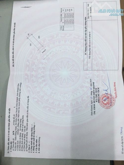 Bán đất TDC diên toàn ngang 6m - 5