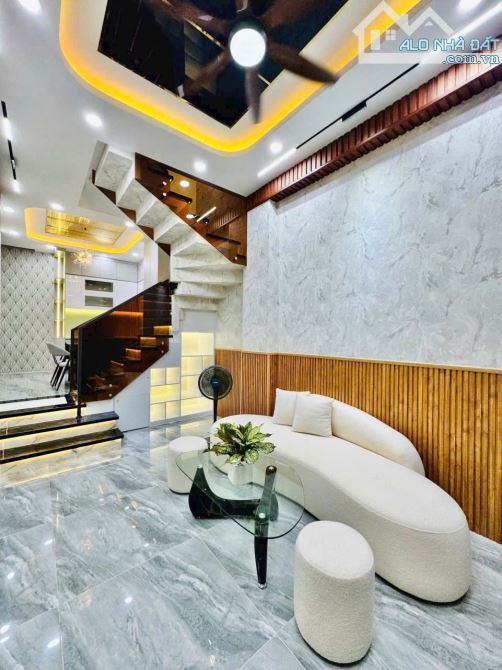NGUYỄN VĂN KHỐI P8 GÒ VẤP 45M2 NHÀ 4 TẦNG BTCT 4PN giá 5ty95 TL CHÍNH CHỦ   📣 Hướng : Nam - 5