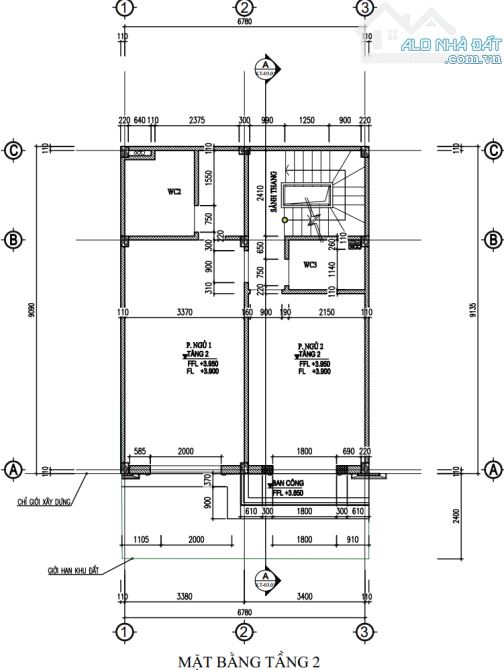Bán liền kề diện tích 81m mặt tiền 7 m hướng Đông Nam - 6