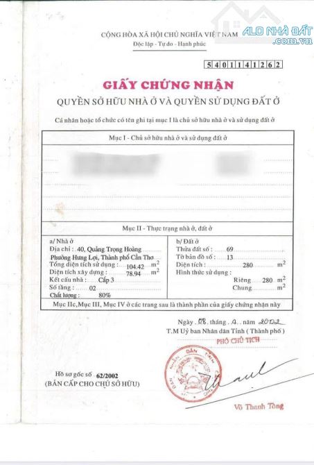 Bán 2 nền Mặt Tiền Đường Quản Trọng Hoàng ( Cách đường 3 tháng 2 chỉ 100m ) - 6