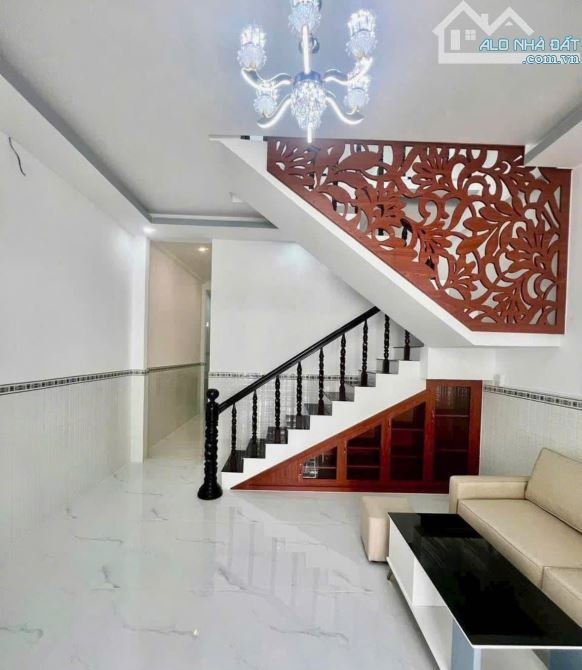Kẹt tiền ra gấp căn nhà 1 lầu Phía sau An SƯơng,Bà Điểm,Hóc Môn 56m2 790Tr, Đã có Sổ Riêng - 7