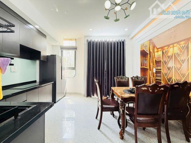 "Nhà 4 tầng Full nội thất 56m2(4x14)- ngay Nguyễn Văn khối~ sát công viên làng hoa,HXH 4M - 7