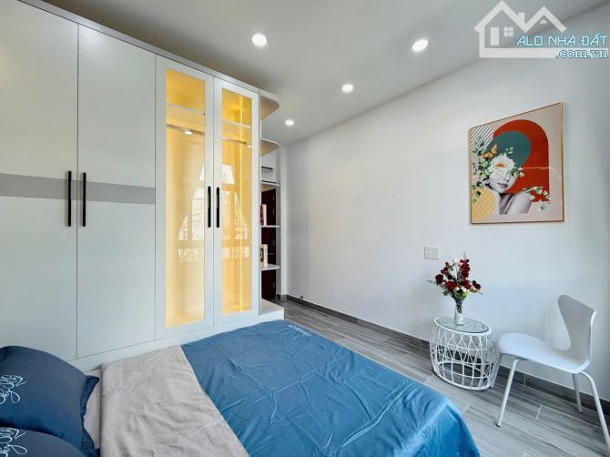 Bán nhà xây mới 100% hẻm 4,5m đường Lê Đức Thọ, P.16, 3,7 x 12, 4 lầu giá 5.75 tỷ tl - 8