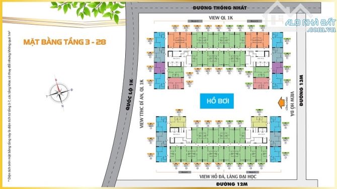 5 suất nội bộ Bcons Plaza giá chủ đầu tư , hỗ trợ vay ngân hàng. thanh toán 20% nhận nhà - 7