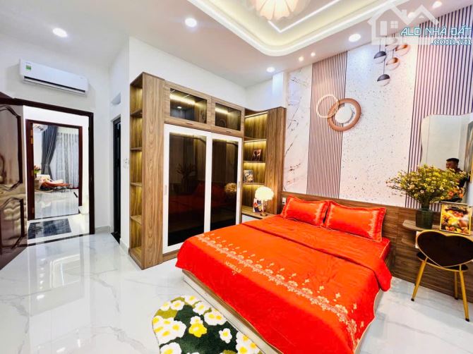 "Nhà mới đẹp 60m2(4x15 vuông vức) ngay Nguyễn Văn Khối 1 trục 10M RA ĐƯỜNG CHÍNH fULL NỌI - 8