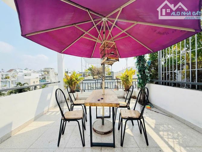 "Nhà 4 tầng Full nội thất 56m2(4x14)- ngay Nguyễn Văn khối~ sát công viên làng hoa,HXH 4M - 8