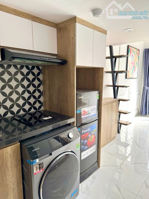 Cho Thuê CCMN 241 Ngõ Chợ Khâm Thiên  30m2 Studio Gác Xép Ban Công Giặt Riêng Thang Máy - 9
