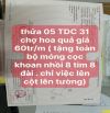 BÁN ĐẤT PHÂN LÔ TDC XI MĂNG – SỞ DẦU, HỒNG BÀNG – GẦN VINHOMES