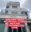 BÁN CĂN HỘ DỊCH VỤ  - 4 TẦNG - TRUNG MỸ TÂY Q12 - 5M X 25M -