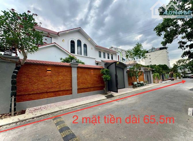 🌴 Nhà vườn nghỉ dưỡng - 374mv, Có Gara xe hơi, sân vườn, hồ cá - Hai mặt tiền đường xe hơ