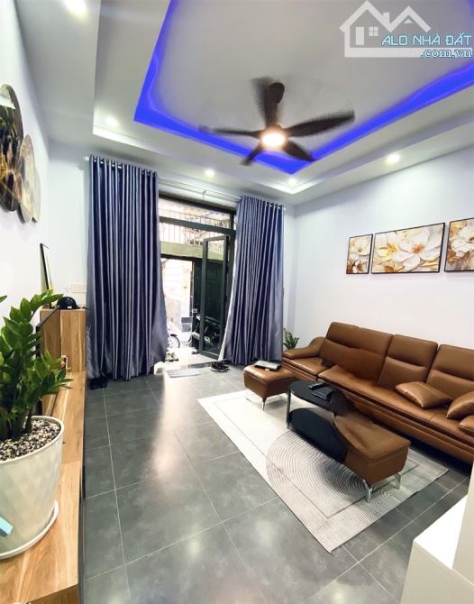 Gò Vấp, hẻm nhựa 6M thông, Phạm Văn Chiêu, mới xây 4 tấm, 55m2, ngang 4.5m, giá 6.99 tỷ