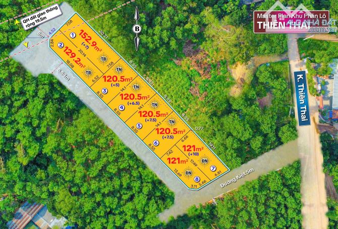 🔥 ĐẤT KIỆT Ô TÔ 5M THIÊN THAI THÔNG KHẢI ĐỊNH 💰 120m2 - 152m2 Giá chỉ 1ty1XX