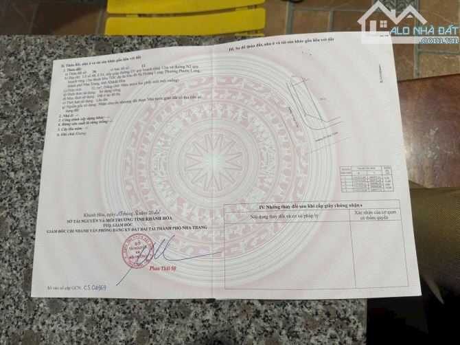 Lô góc 2 mặt đường 12m  - KĐT Hoàng Long  - TP. Nha Trang - sổ hồng  🌞 Diện tích: 52,1 m2