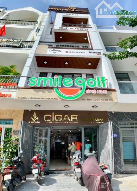 Bán nhà 4 tầng mặt tiền đường a2 văn tiến dũng vcn phước hải ngang 5m