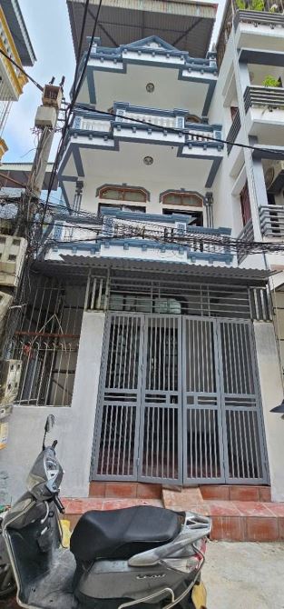 CHO THUÊ NHÀ KHU PHÂN LÔ CÁN BỘ X55  đường Vũ Lăng, 77m 4 tầng 12tr ô tô