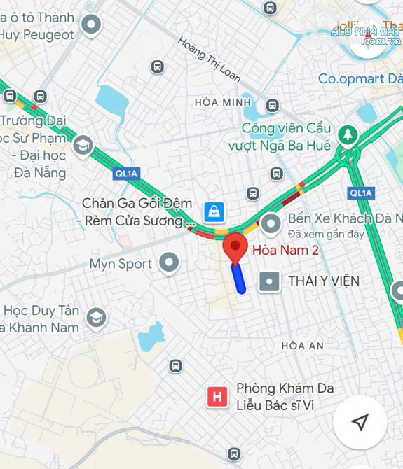 Bán Căn hộ (21 Phòng) mặt tiền Hòa Nam 2 - Cạnh bến xe Đà Nẵng - 110m2. Giá 10,55 tỷ tl