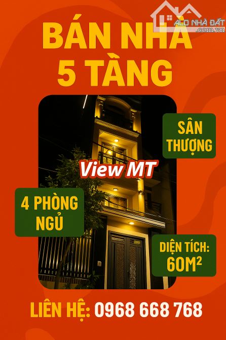 Bán Nhà Tân Chánh Hiệp Q12 - Khu VIP - 60M2 (4 x14 ) - 5Tầng - Hẻm HXH -  Chỉ 6,46Tỷ.