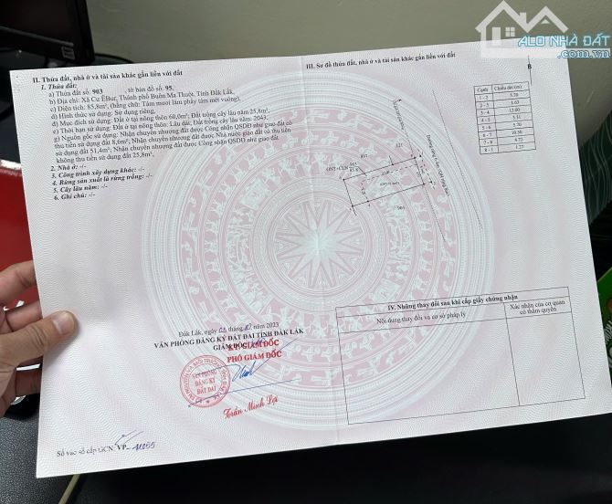 Chỉ 2tỷ180tr có ngay👇 Đất mặt tiền A11 Phường BMT