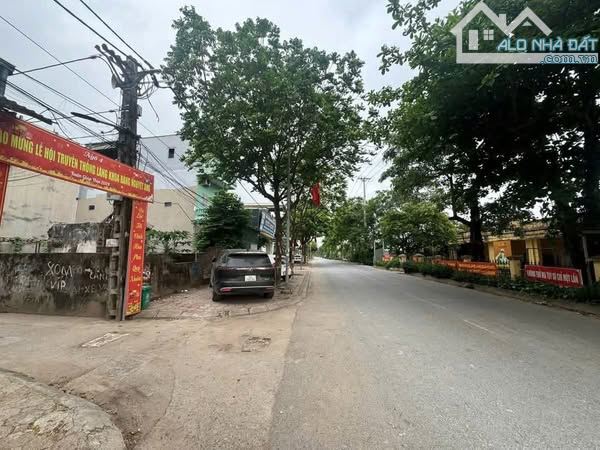 Đất Lô Góc Mặt Đường Đại Áng Kinh Doanh View Khu Đô Thị Mới