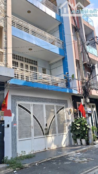 NHÀ 4 TẦNG-6M NGANG- HXT PHAN VĂN TRỊ – TIỆN Ở, KD, VP GIÁ CỰC TỐT
