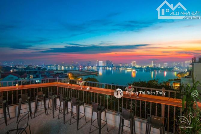 Chính chủ bán tòa căn góc apartment view hồ Tây KS 5* - MP Nghi Tàm Quảng An 125.6m2 MT 8m