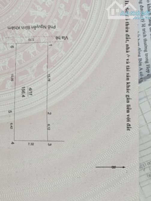 BÁN NHÀ - SIÊU PHẨM MẶT PHỐ NGUYỄN BỈNH KHIÊM MẶT PHỐ CỔ KINH DOANH ĐỈNH