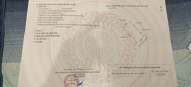 Hơn 700tr có ngay lô đất tại phường Minh Đức, quận Đồ Sơn