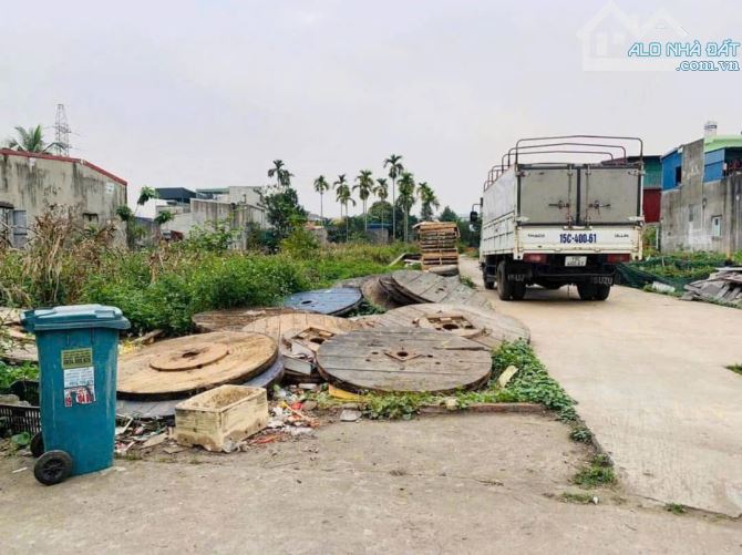 Bán lô đất 60m  Mỹ Tranh, Nam Sơn, An Dương, ngõ oto đỗ cửa giá chỉ hơn 900tr